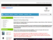 Tablet Screenshot of forex-discount-shop.com